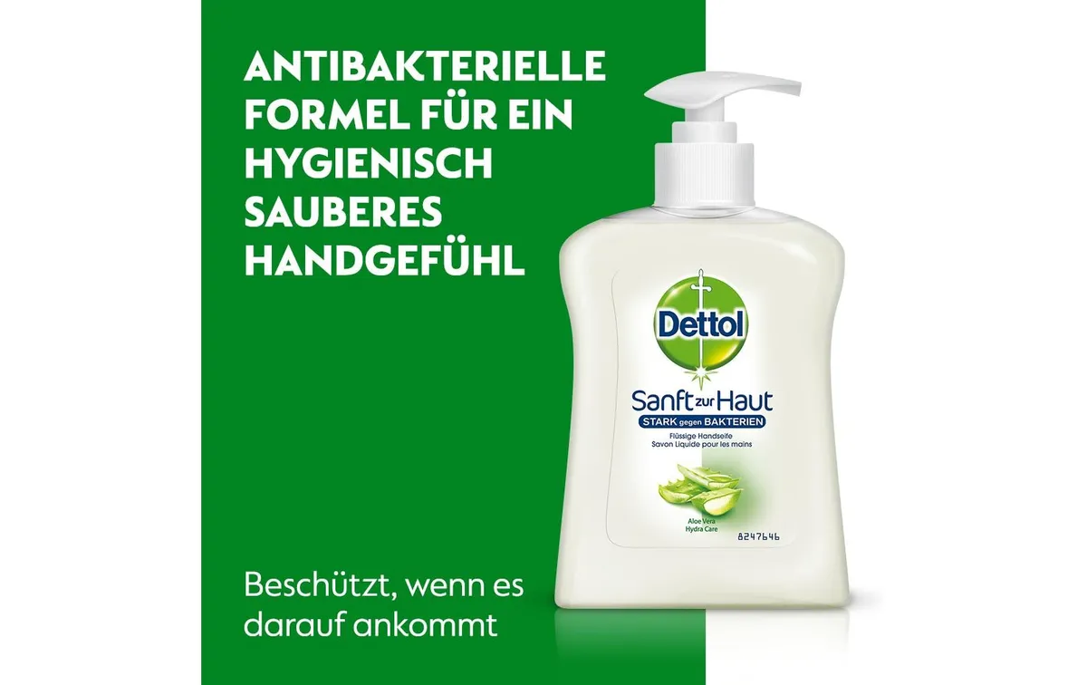 Dettol Flüssigseife Aloe Vera 250 ml Dettol Flüssigseife Aloe Vera 250 ml