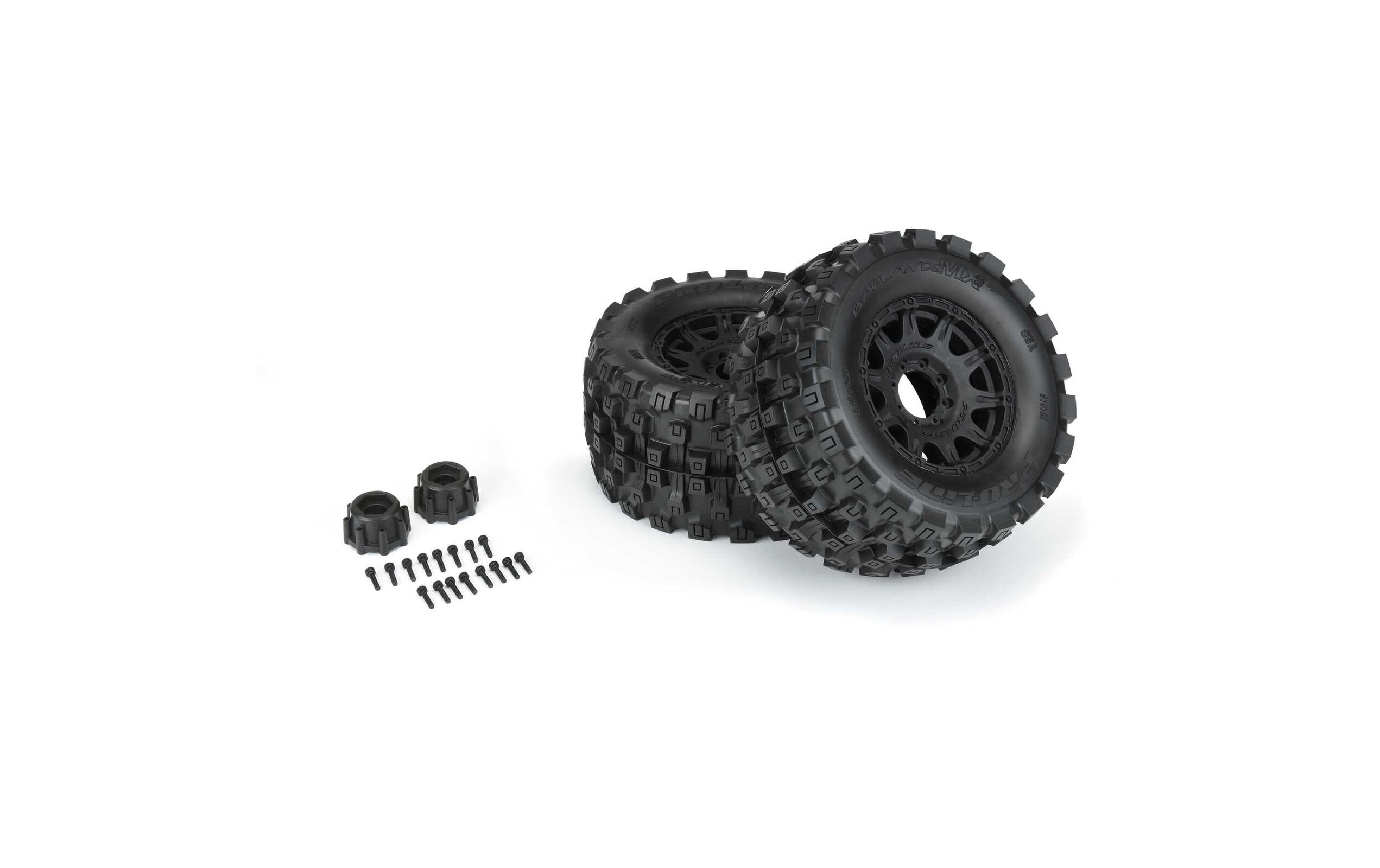 Proline Kompletträder Badlands MX38 HP 3.8 Belted 2 Stück