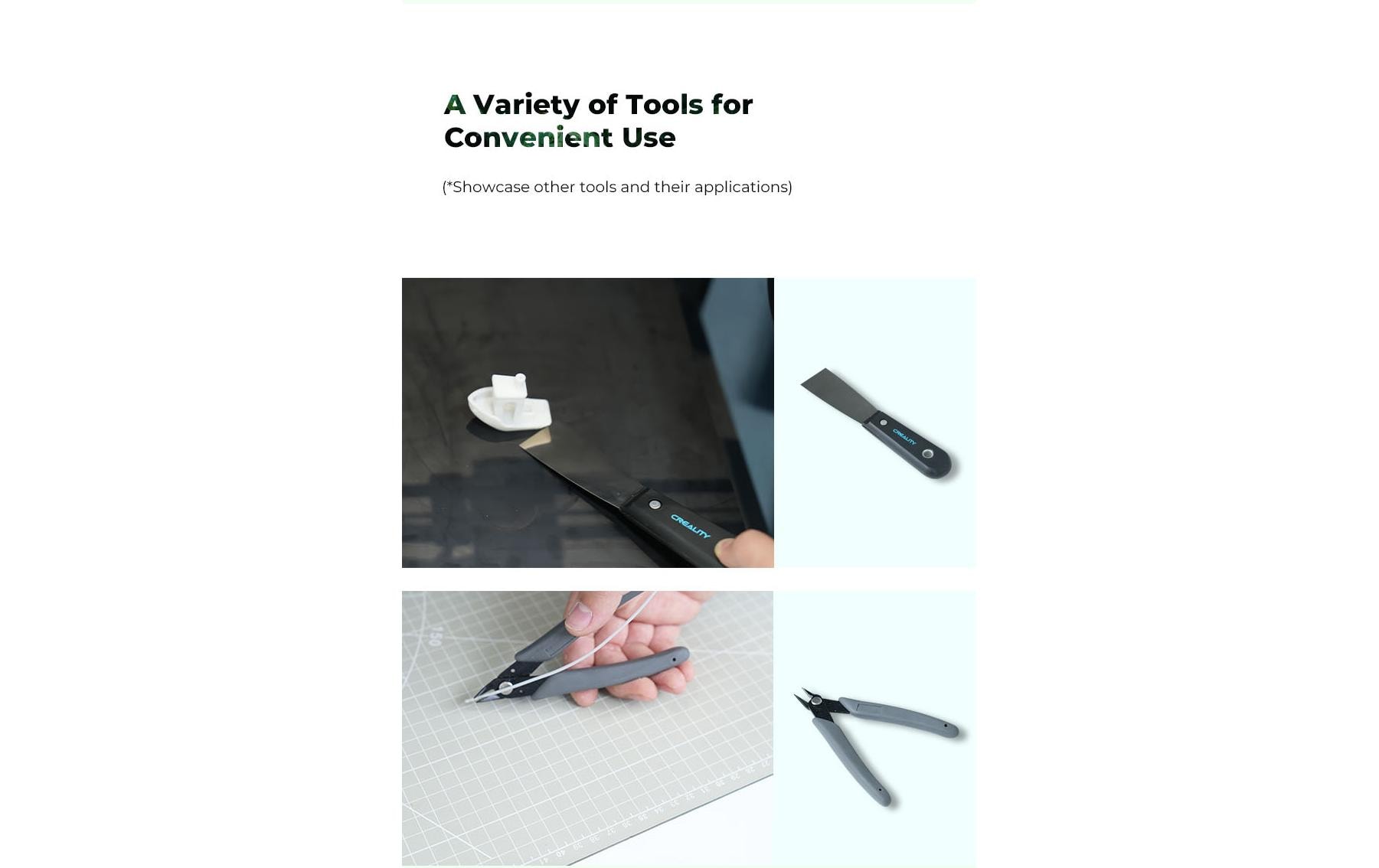 Creality Werkzeugkit Pro 3D-Drucker, 25-Teilig