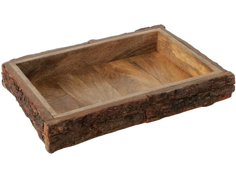 Boltze Dekoteller Barka Mangoholz, 37 x 5.5 cm Boltze Dekoteller Barka Mangoholz, 37 x 5.5 cm