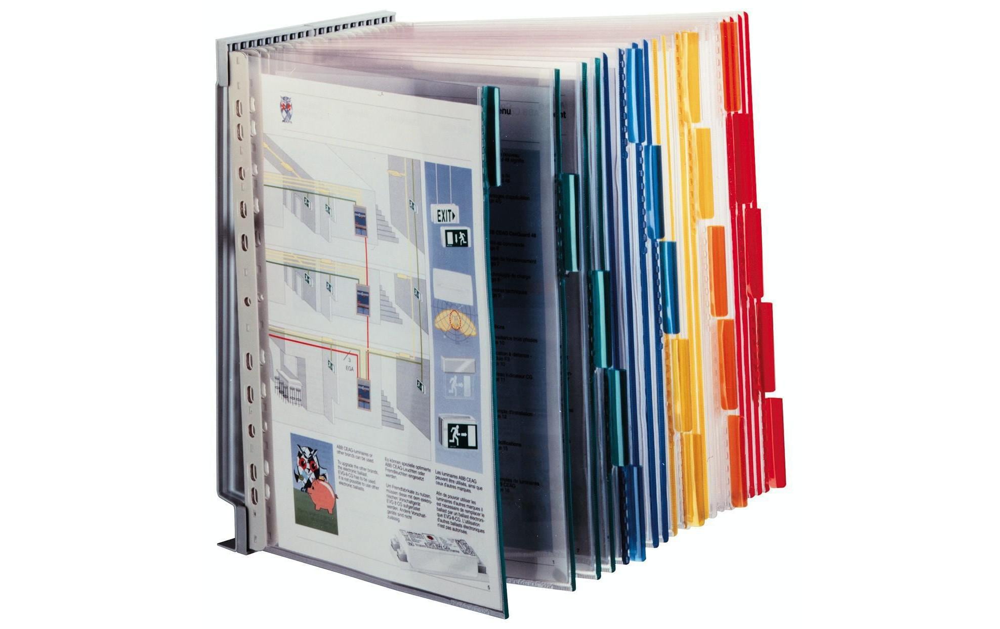 DURABLE Dokumentenhalter Function Wall 20 Mehrfarbig