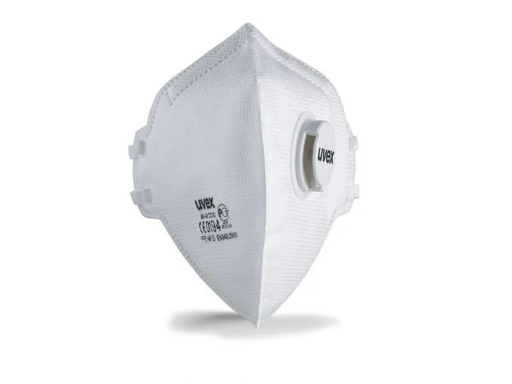 uvex Atemschutzmaske FFP3 silv-Air c 3310, mit Ventil, 15 Stück uvex Atemschutzmaske FFP3 silv-Air c 3310, mit Ventil, 15 Stück