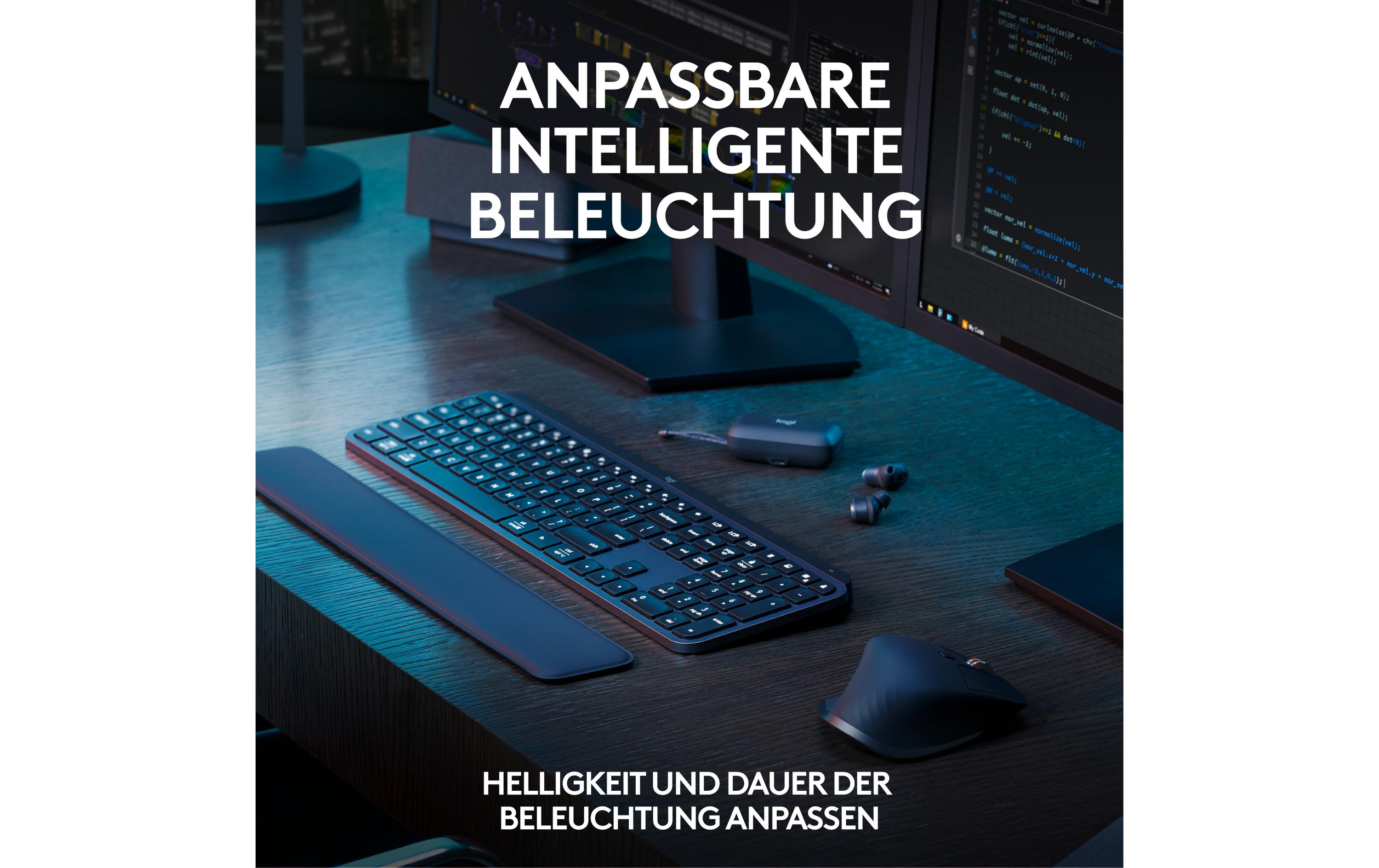 Logitech Tastatur-Maus-Set MX Keys S Combo Logitech Tastatur-Maus-Set MX Keys S Combo