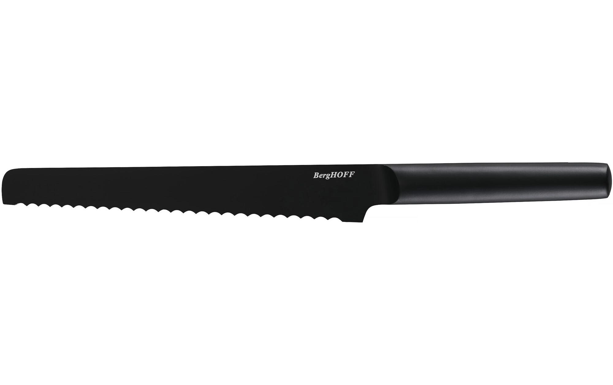 BergHOFF Brotmesser Boron 23 cm, Schwarz