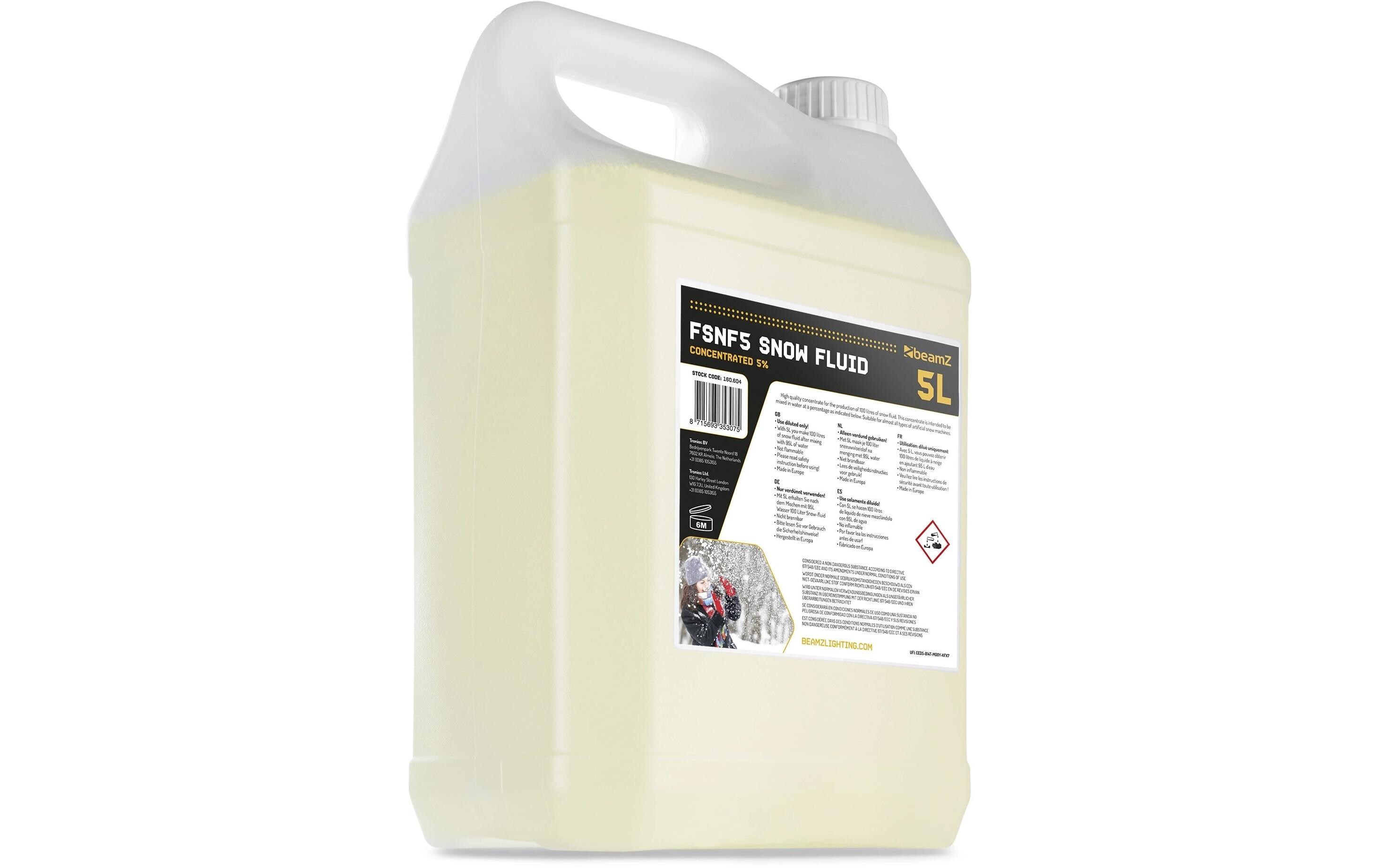 BeamZ Schneefluid FSNF5 Konzentrat 5 l