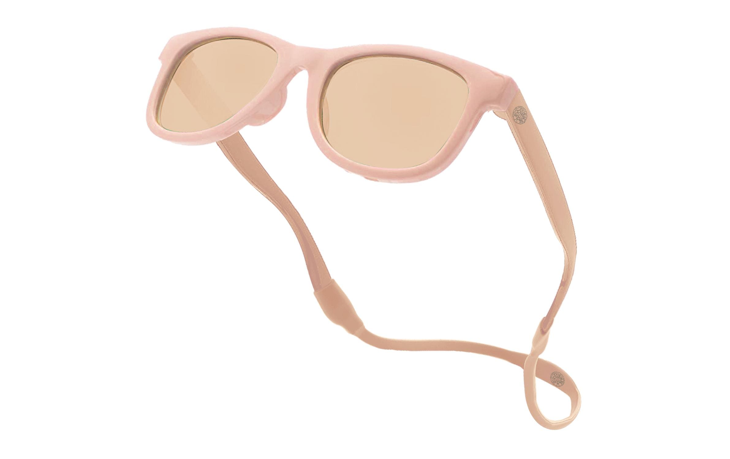 Baby Sunnies Baby-Sonnenbrille mit Band Peach