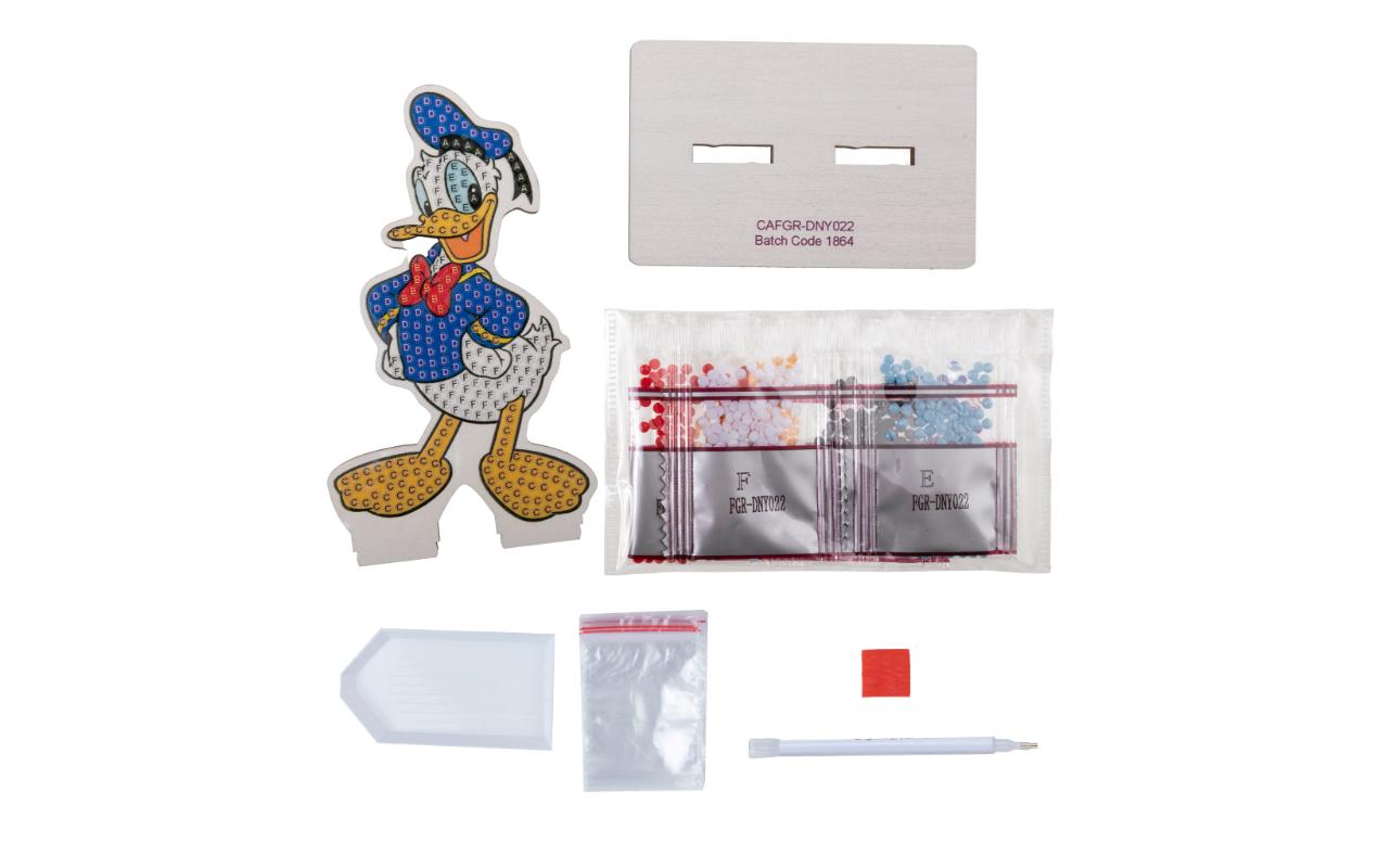 CRAFT Buddy Bastelset Crystal Art Buddies Donald Duck
