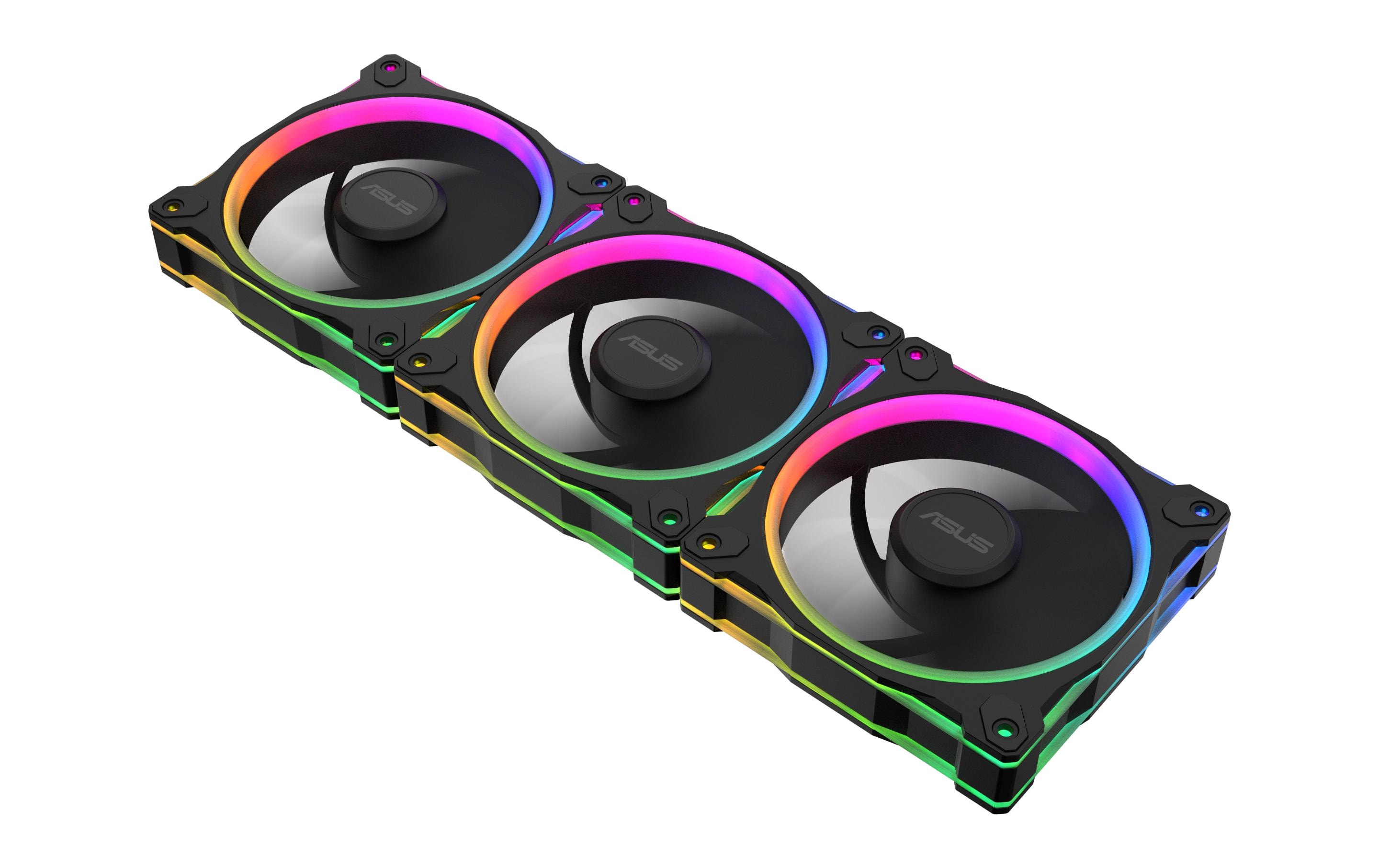 ASUS PC-Lüfter Prime MR120 Fan ARGB Reverse 3 in 1 Schwarz ASUS PC-Lüfter Prime MR120 Fan ARGB Reverse 3 in 1 Schwarz