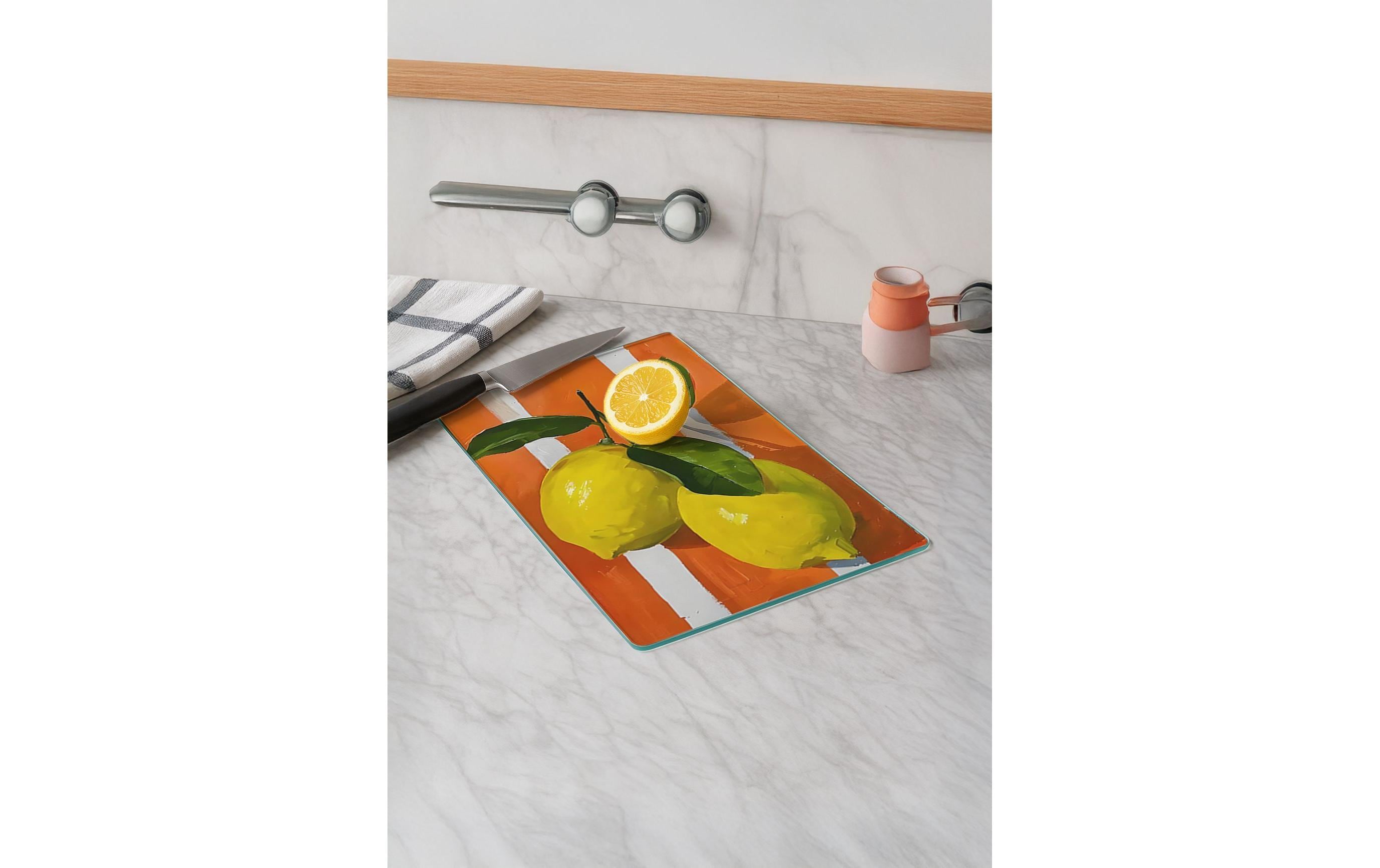 Hermia Schneidebrett Zitrone 30 cm x 40 cm