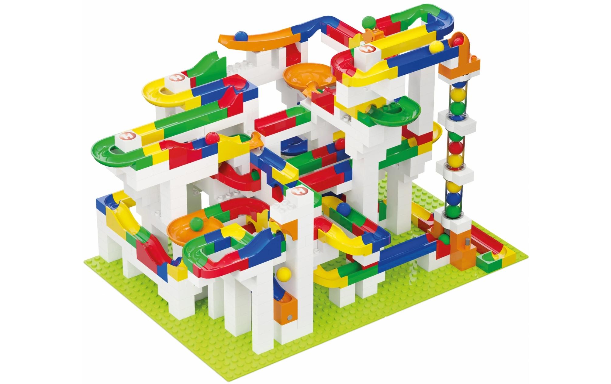 Hubelino Kugelbahn Baukasten Mega 585 Teile