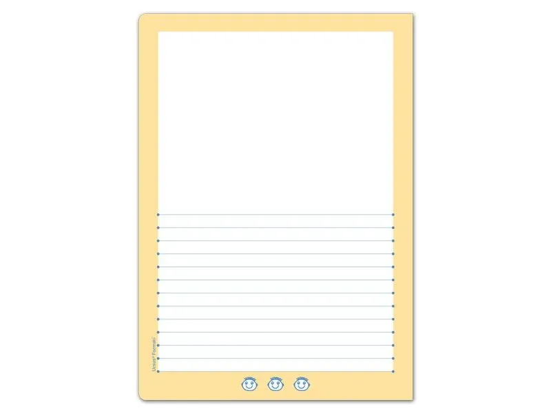 Formati Plus C.200, A4, Liniert, Gelb
