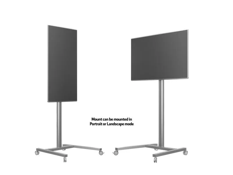 Multibrackets TV-Trolley Display Stand 180 Single bis max. 50kg Multibrackets TV-Trolley Display Stand 180 Single bis max. 50kg