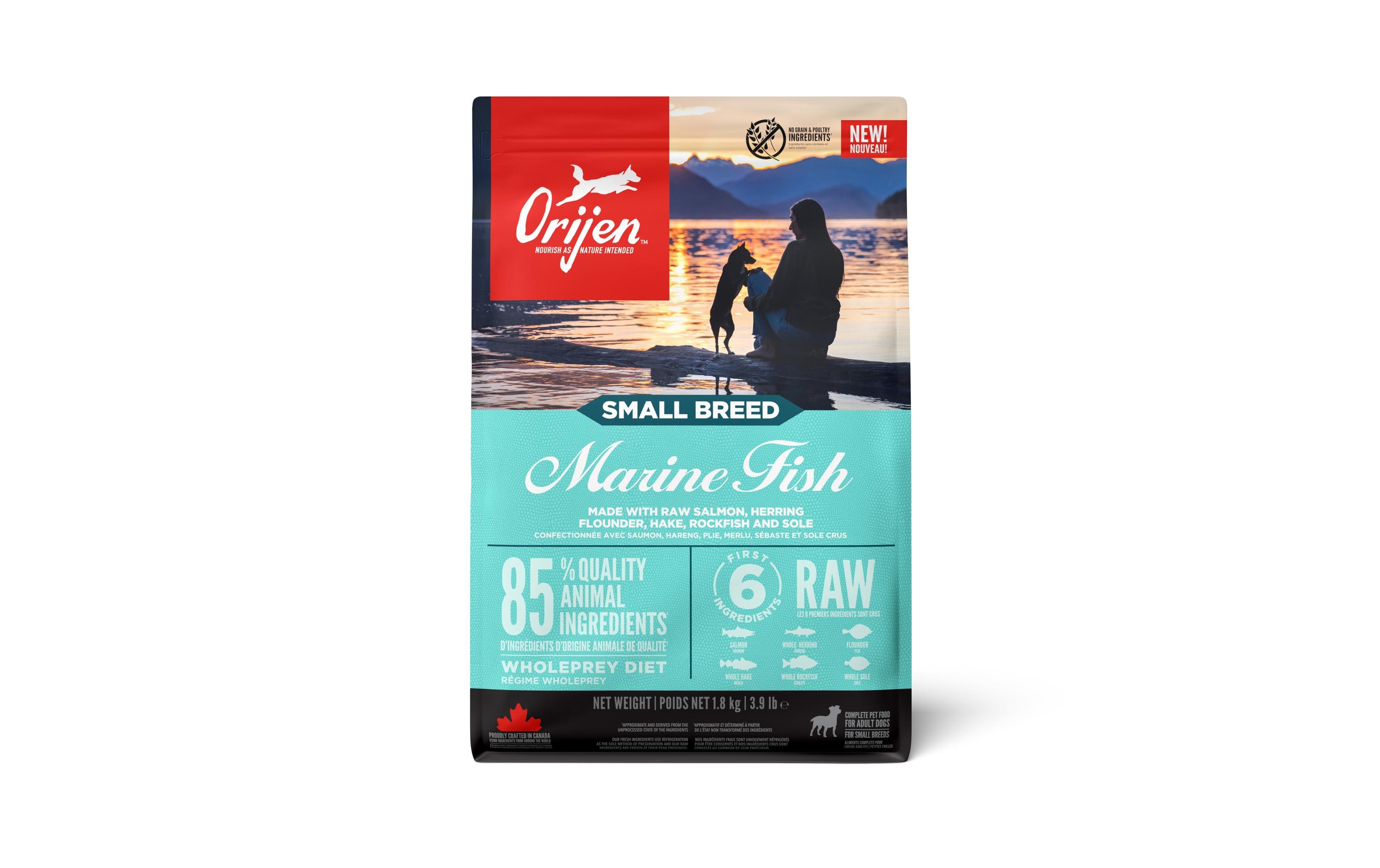 Orijen Trockenfutter Dog Small Breed Marine Fish, 1.8 kg Orijen Trockenfutter Dog Small Breed Marine Fish, 1.8 kg