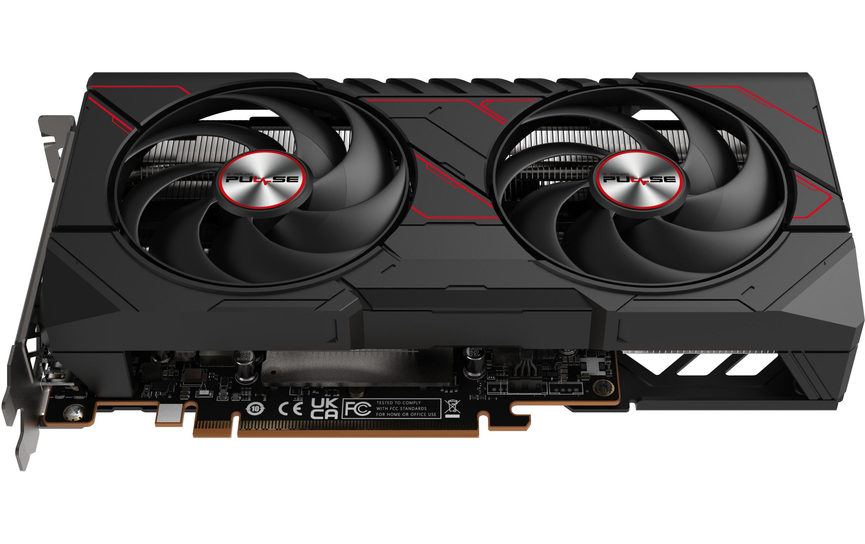 SAPPHIRE Grafikkarte AMD Radeon RX9060 XT PULSE OC 16GB GDDR6