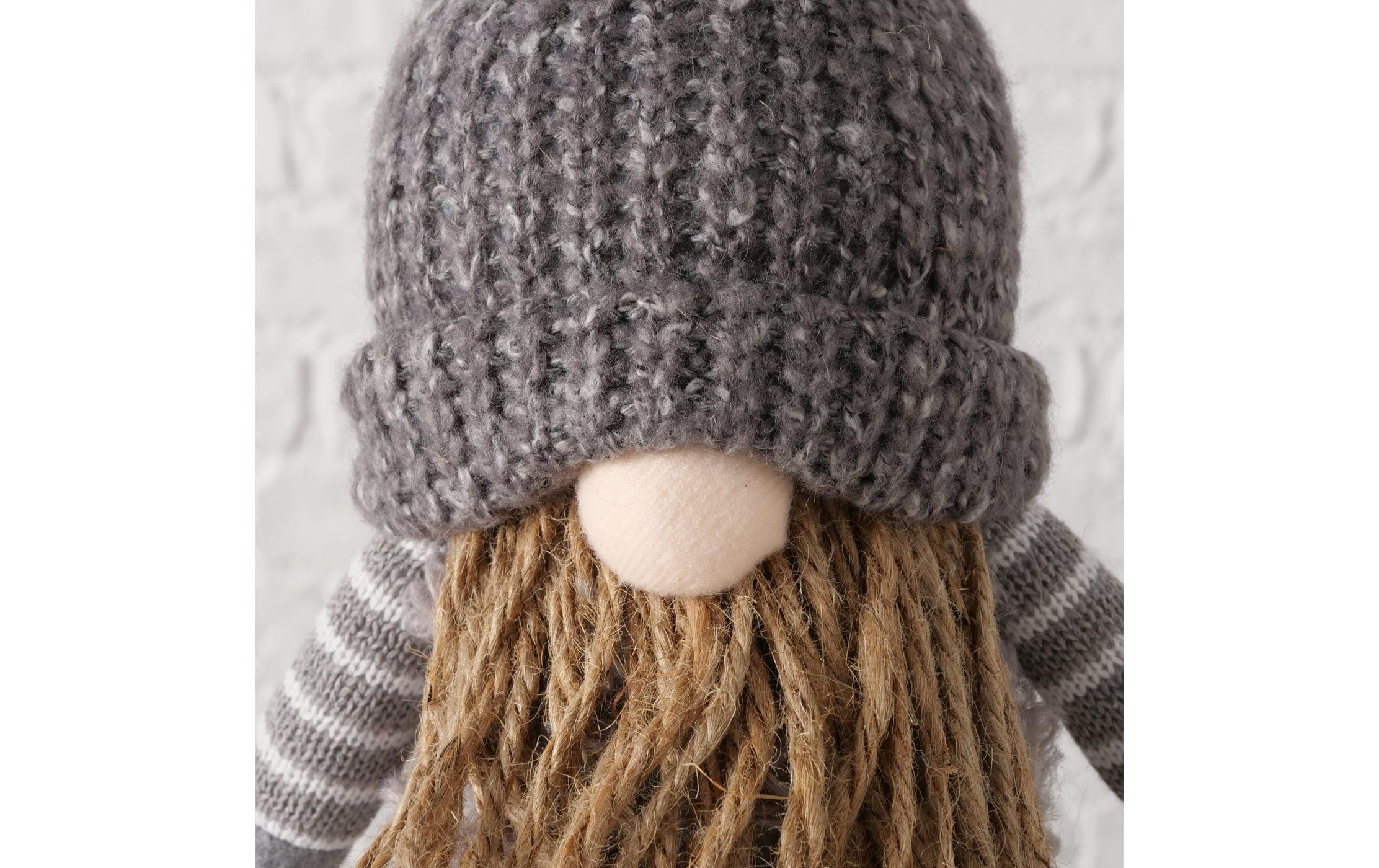 Boltze Weihnachtsfigur Claudie Textil, 16 x 29 cm