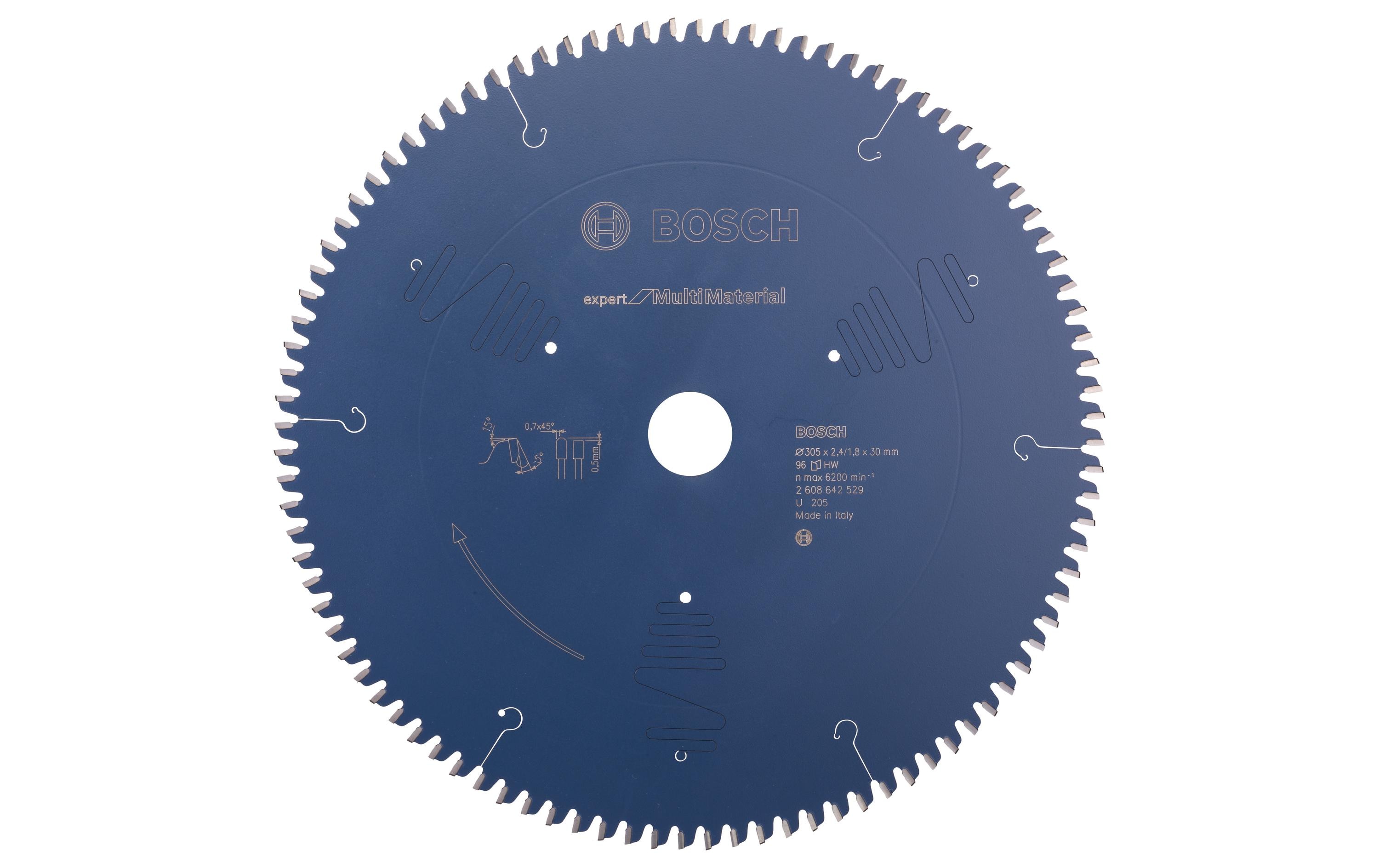 Bosch Professional Kreissägeblatt Expert Multi Material 305 x 30 x 2.4 mm, Z96 Bosch Professional Kreissägeblatt Expert Multi Material 305 x 30 x 2.4 mm, Z96