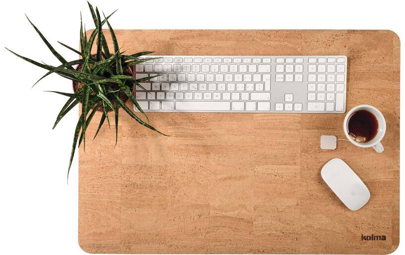 Kolma Schreibunterlage Naturkork 66 x 45 cm, Braun