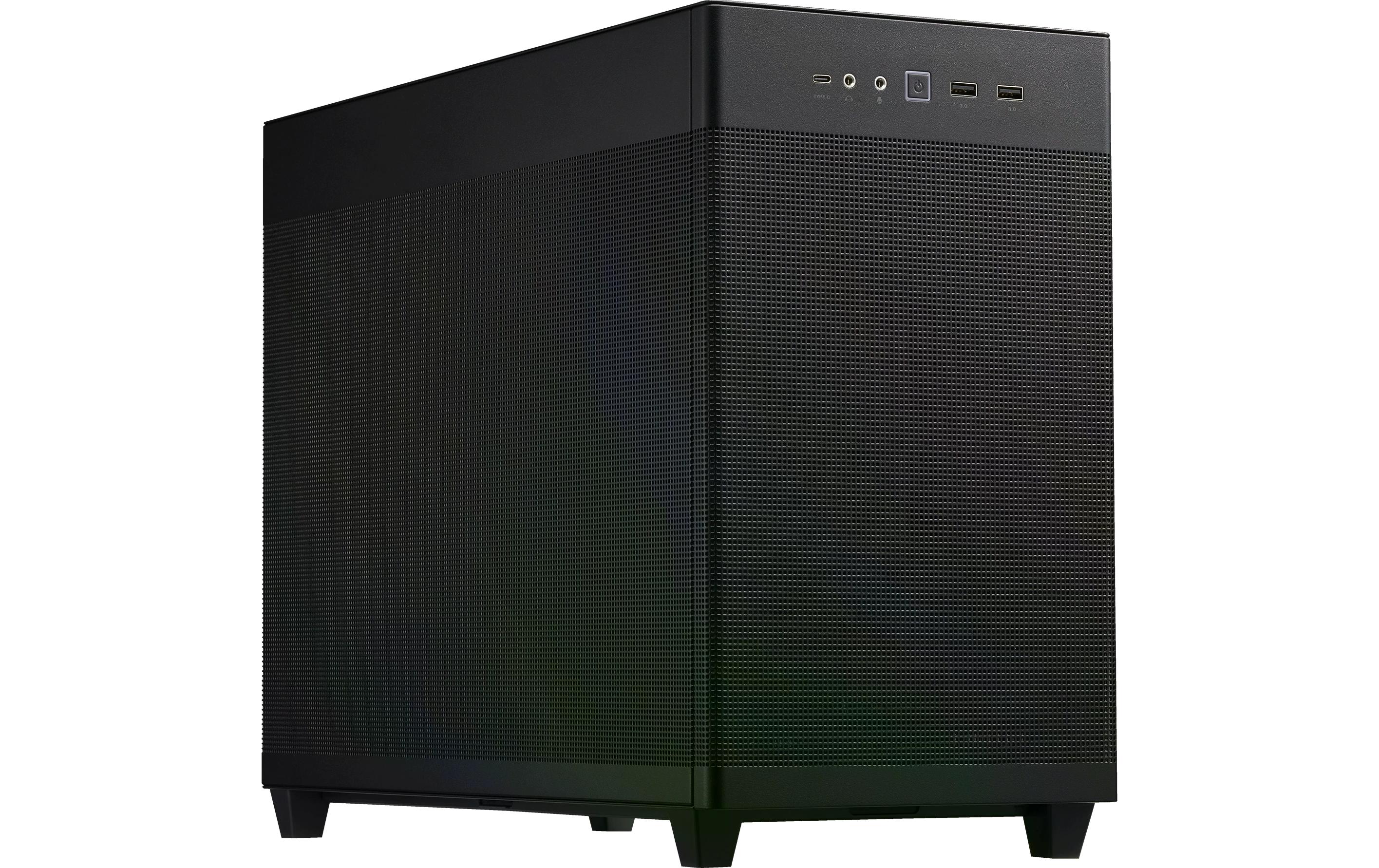ASUS PC-Gehäuse AP201 MicroATX Schwarz