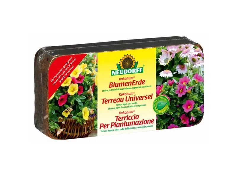 Neudorff Kokohum Blumenerde, Brikett, 600 g Neudorff Kokohum Blumenerde, Brikett, 600 g