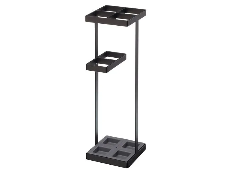 Yamazaki Schirmständer Tower 11 x 36 cm, Schwarz