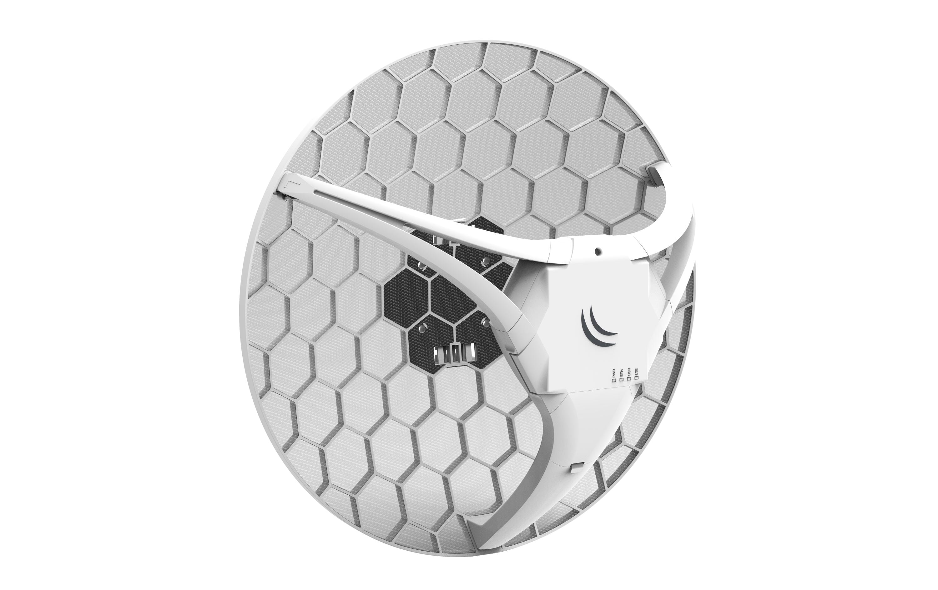 MikroTik LTE-Router RBLHGR&R11e-LTE6 Outdoor, Integr. 17dBi Antenne MikroTik LTE-Router RBLHGR&R11e-LTE6 Outdoor, Integr. 17dBi Antenne