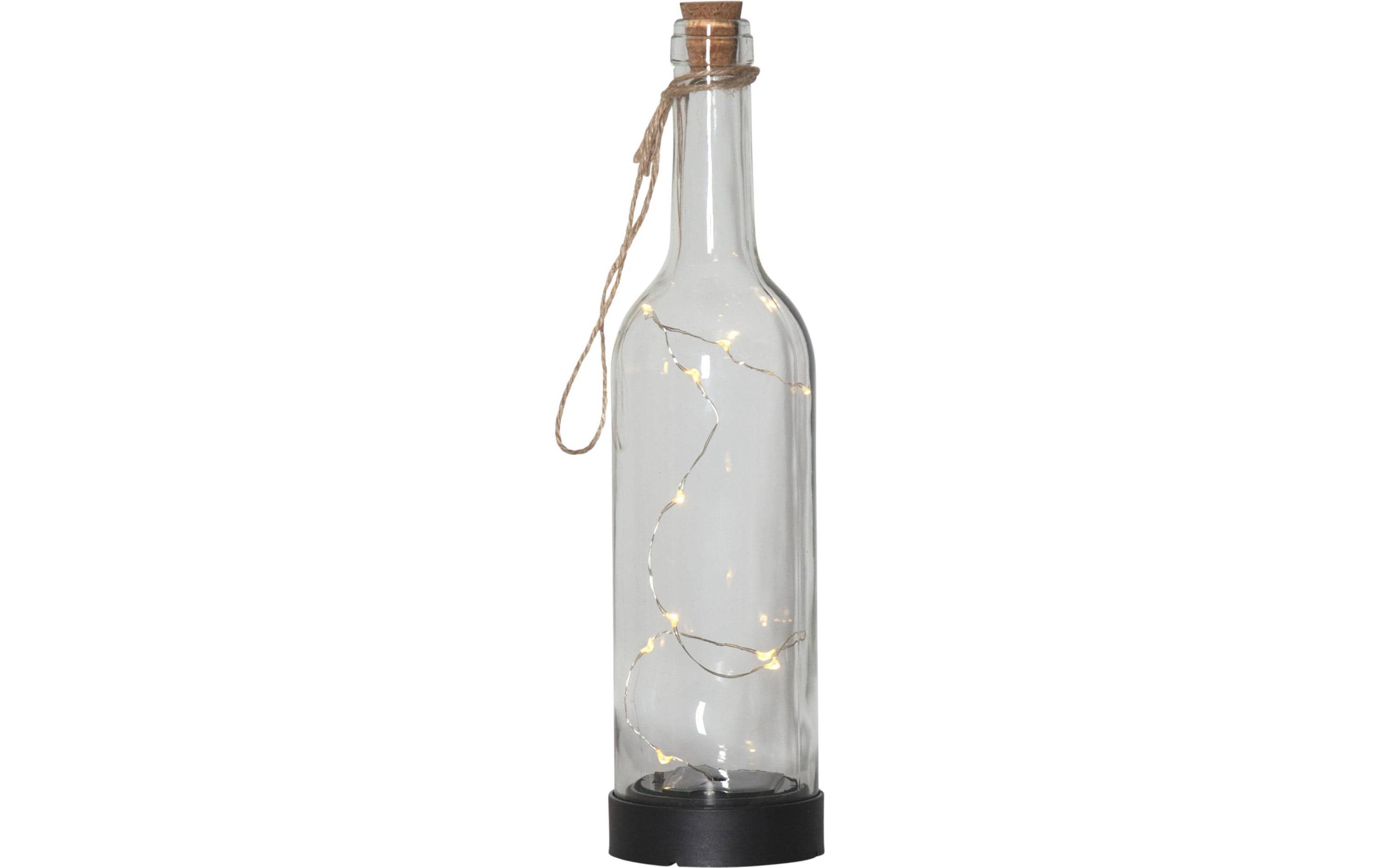 Star Trading Laterne Solar Bottle, Transparent
