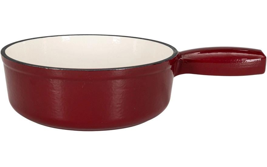 Nouvel Fondue-Caquelon Ø 20 cm, Rot / Weiss