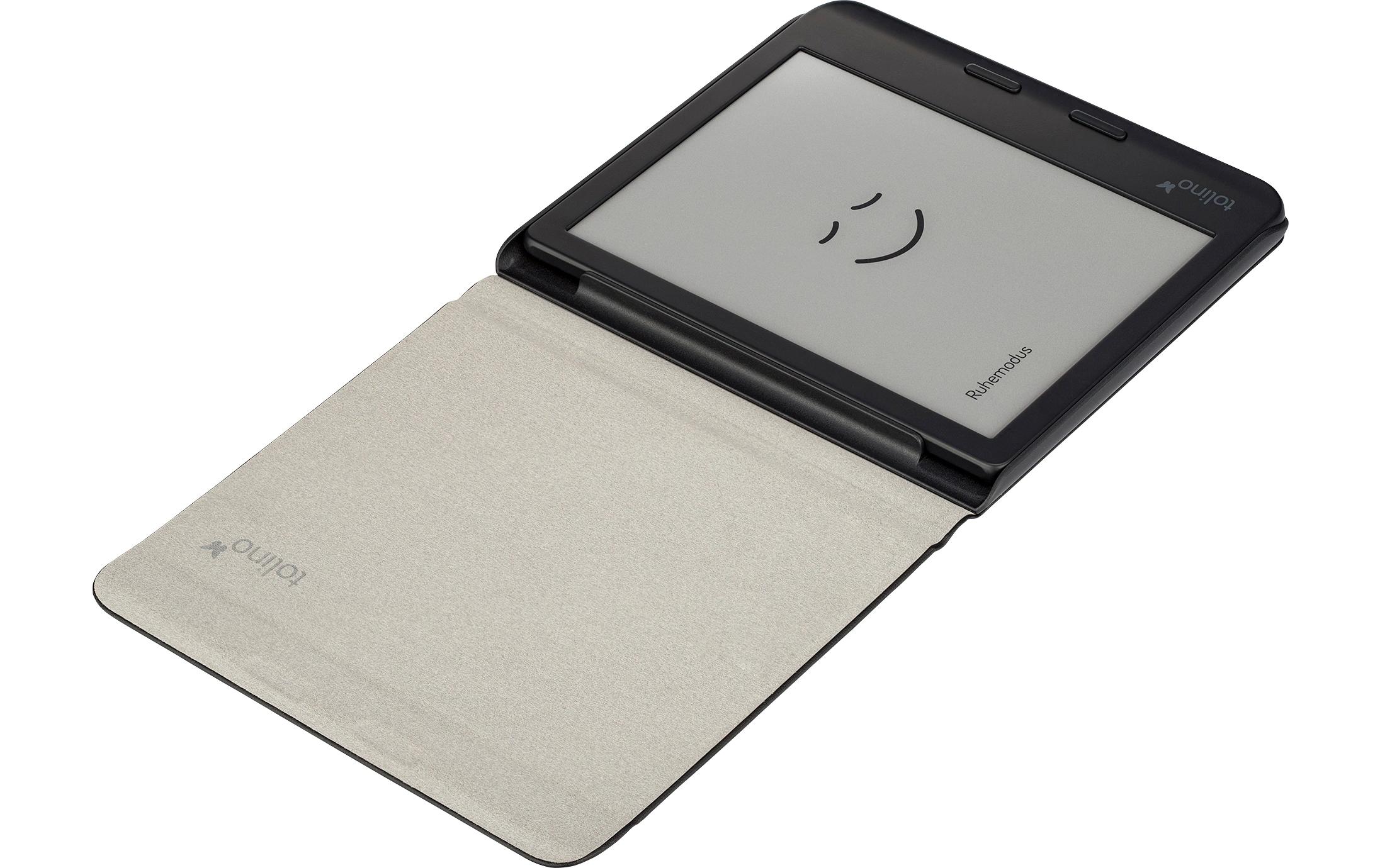 Tolino E-Book Reader Schutzhülle Vision Color Stylus Schwarz