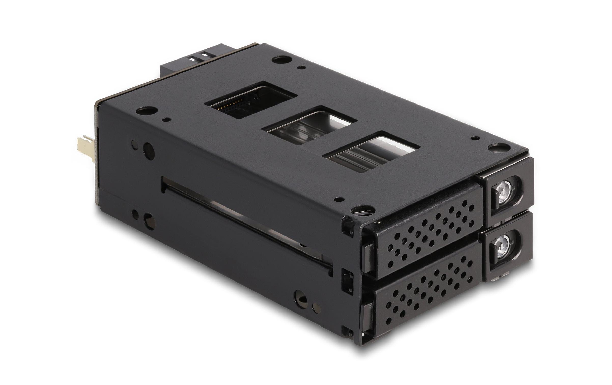 Delock Wechselrahmen Slim Bay U.2 NVMe 5.25 Delock Wechselrahmen Slim Bay U.2 NVMe 5.25