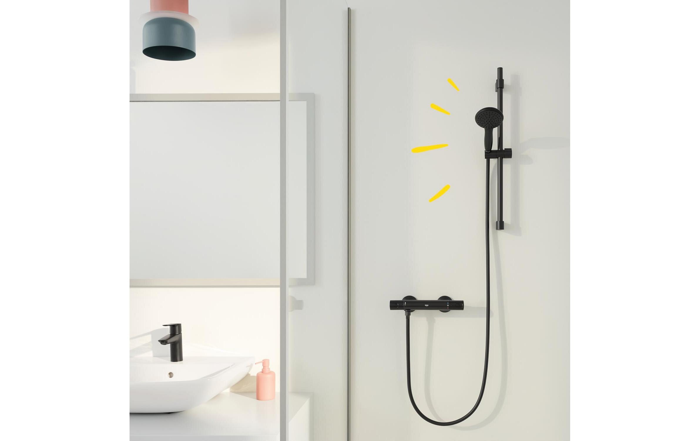 GROHE Duschsystem Vitalio Start 110 Mattschwarz