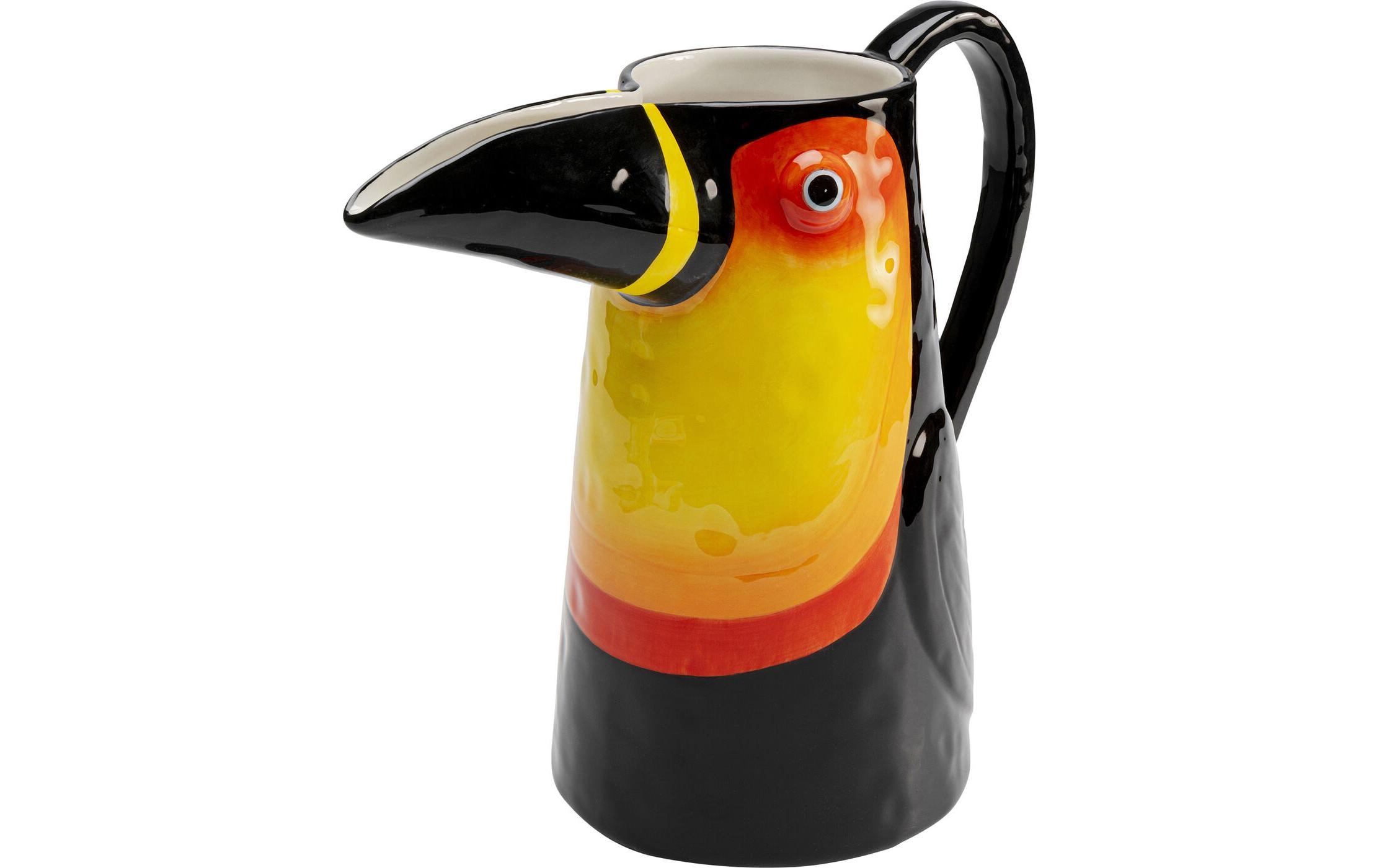 Kare Krug Toucan 25 cm, 1 l, Mehrfarbig