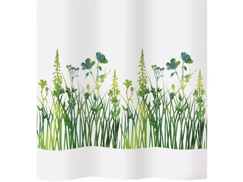 diaqua® Duschvorhang Joya 180 x 180 cm, Grün/Weiss diaqua® Duschvorhang Joya 180 x 180 cm, Grün/Weiss