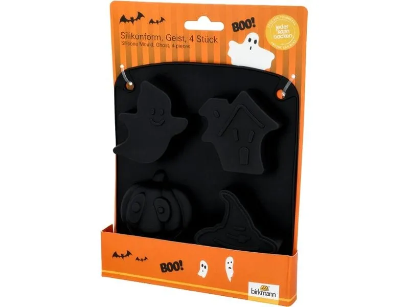RBV Birkmann Silikonform Geist 1 Stück, Schwarz RBV Birkmann Silikonform Geist 1 Stück, Schwarz