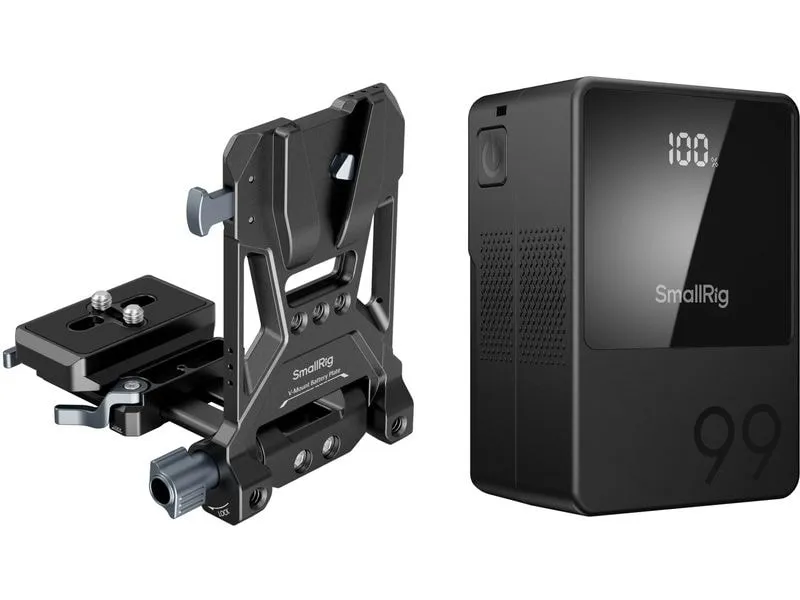 Smallrig Videokamera-Akku VB99 Mini Kit V-Mount Akkuplatte Smallrig Videokamera-Akku VB99 Mini Kit V-Mount Akkuplatte