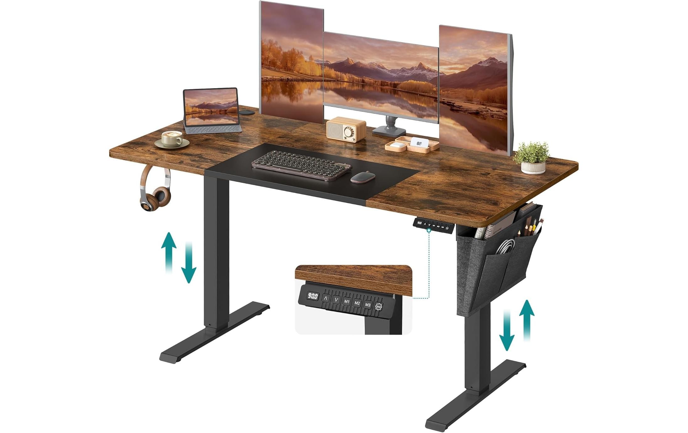 Songmics Bürotisch 140 x 60 cm