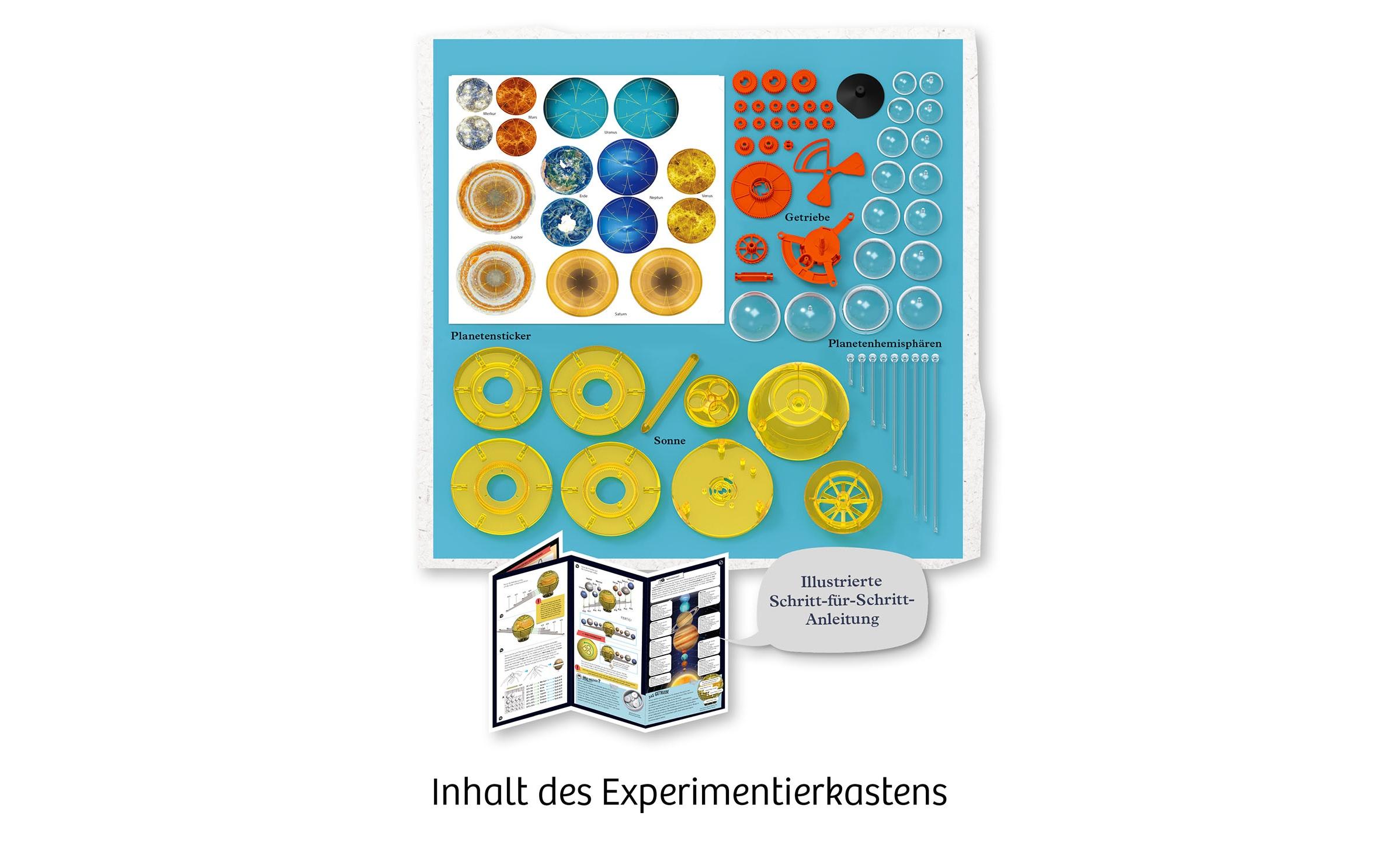 Kosmos Experimentierkasten Sonnensystem