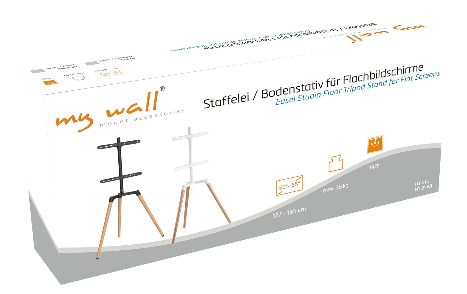 CE Staffelei My Wall HT21 Beige; Schwarz