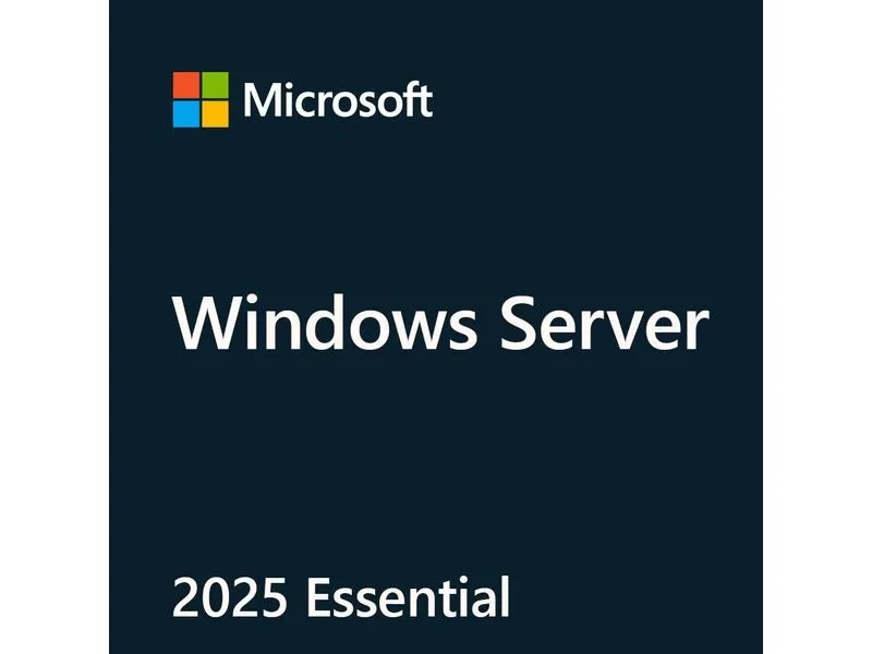 Microsoft Windows Server 2025 Essentials 1-2 CPU, 10 Core, ROK, ML