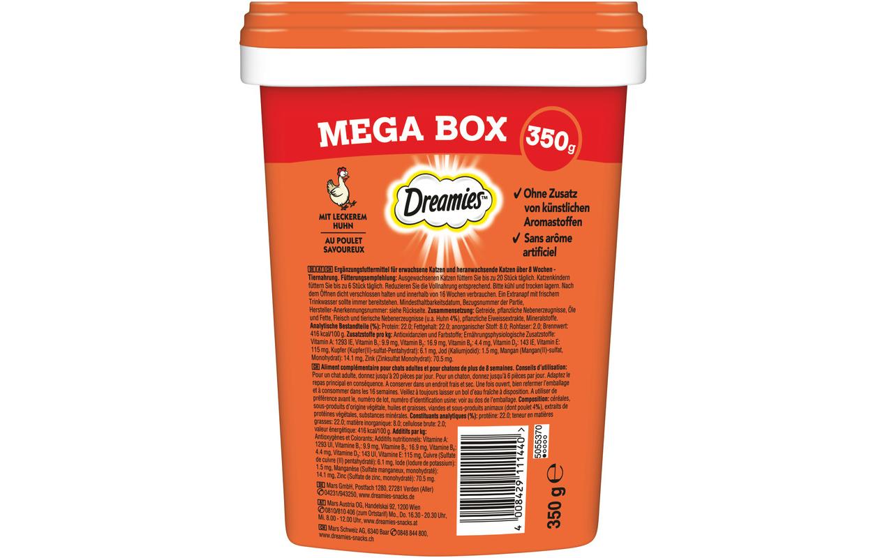 Dreamies Katzen-Snack Box Huhn 350 g