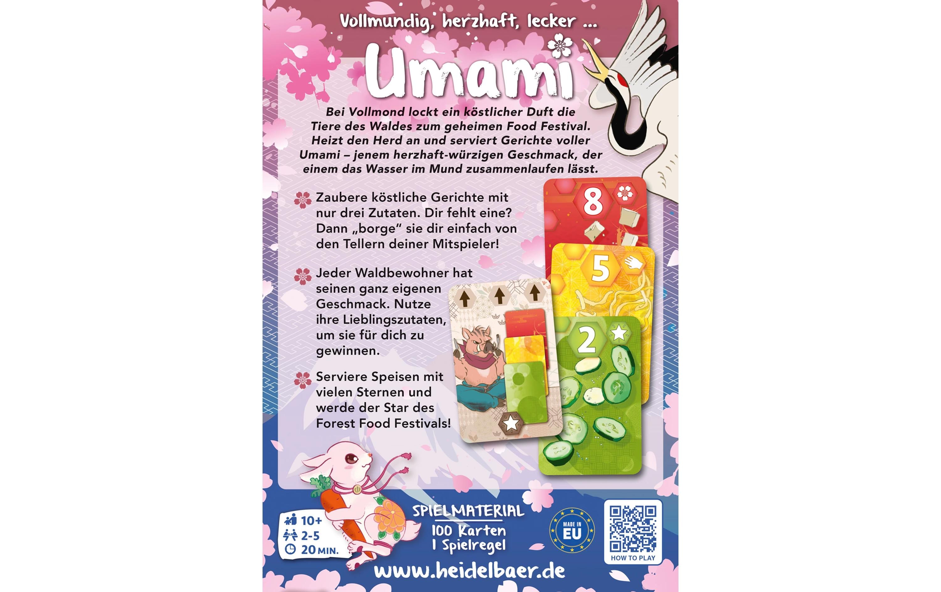 HeidelBär Kartenspiel Umami (d)