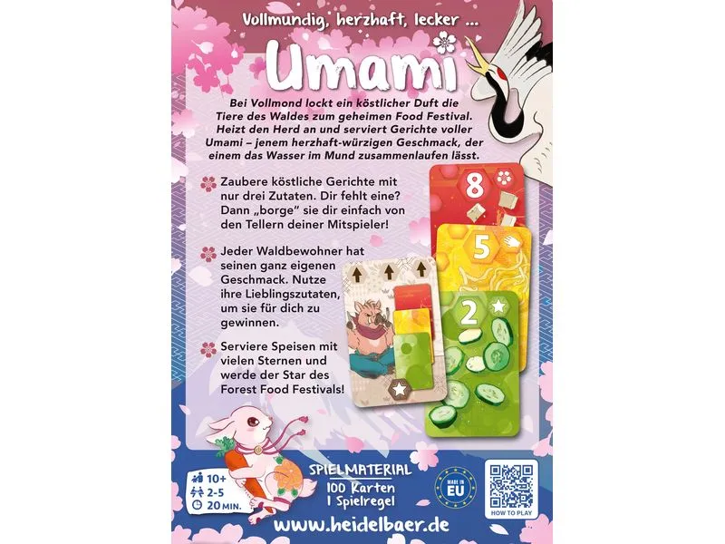 HeidelBär Kartenspiel Umami (d)
