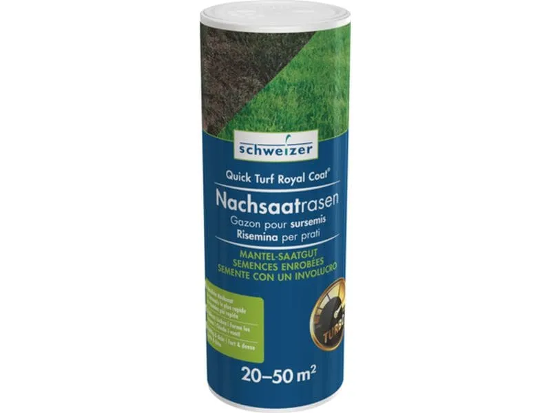 Eric Schweizer Nachsaat-Rasen Quick Turf Royal Coat, 500 g Eric Schweizer Nachsaat-Rasen Quick Turf Royal Coat, 500 g