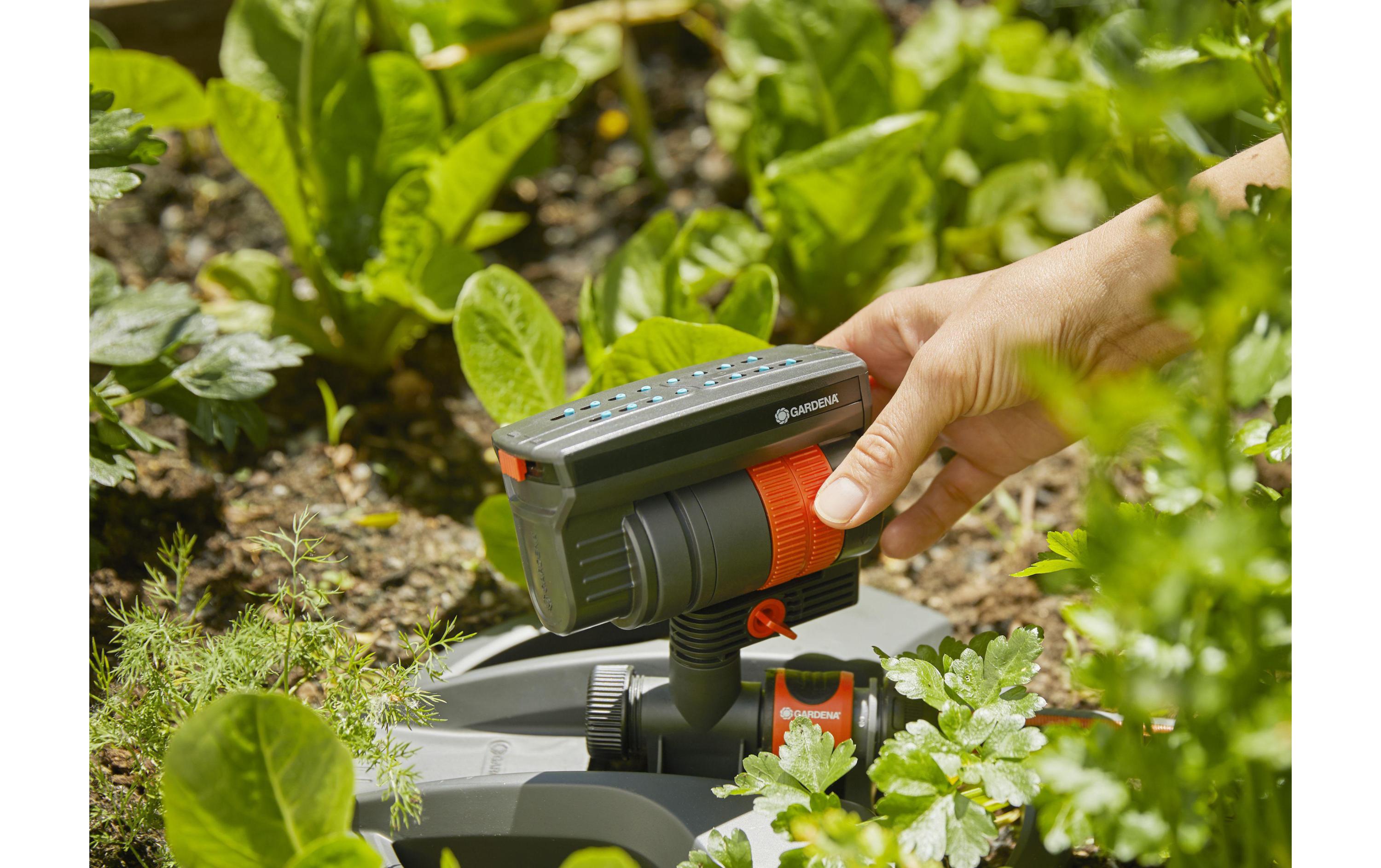 GARDENA Viereckregner AquaZoom compact