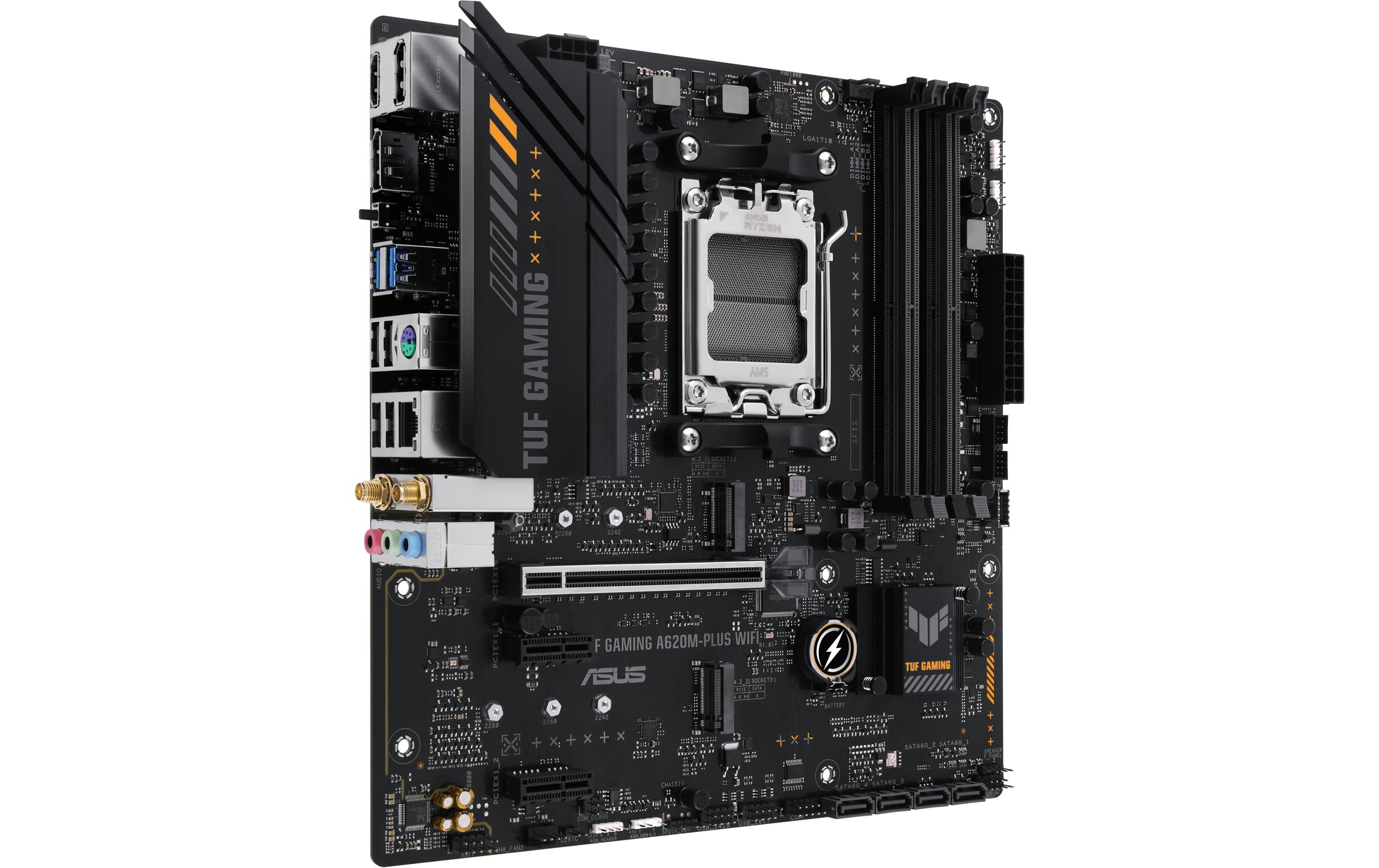 ASUS Mainboard TUF GAMING A620M-PLUS WIFI ASUS Mainboard TUF GAMING A620M-PLUS WIFI