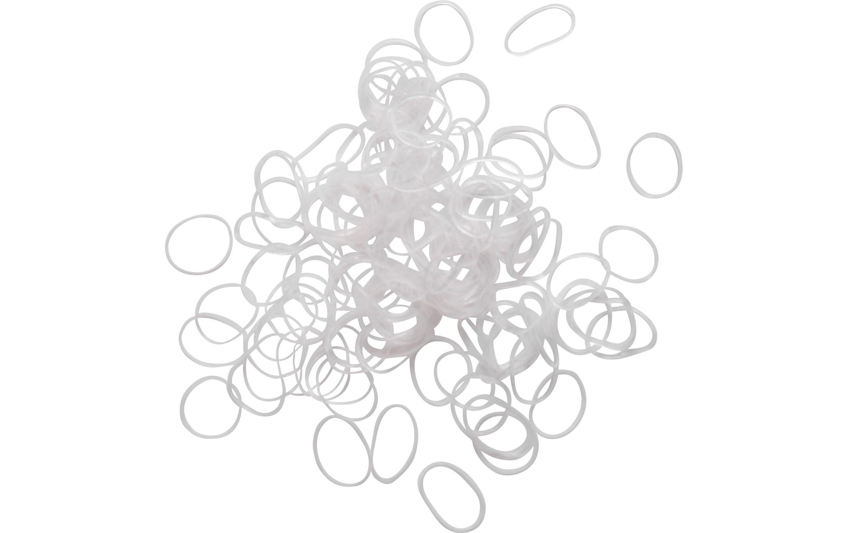 Parsa Beauty Minihaargummis, transparent 150 Stück