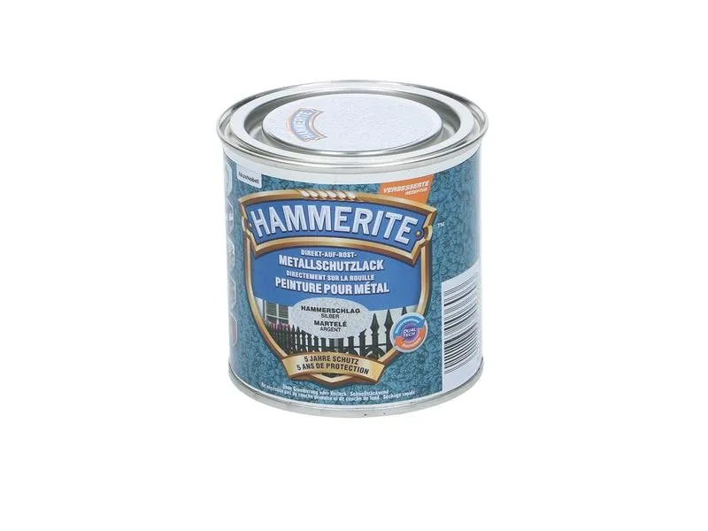 Hammerite Metall-Schutzlack HS Silber, 250 ml Hammerite Metall-Schutzlack HS Silber, 250 ml