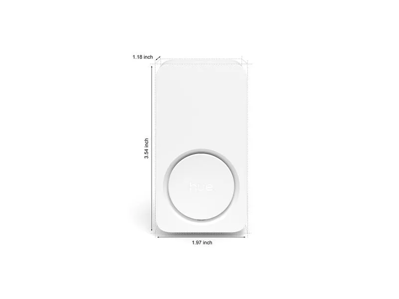 Philips Hue Secure Indoor Gong 87 dB, 0 m, Weiss Philips Hue Secure Indoor Gong 87 dB, 0 m, Weiss