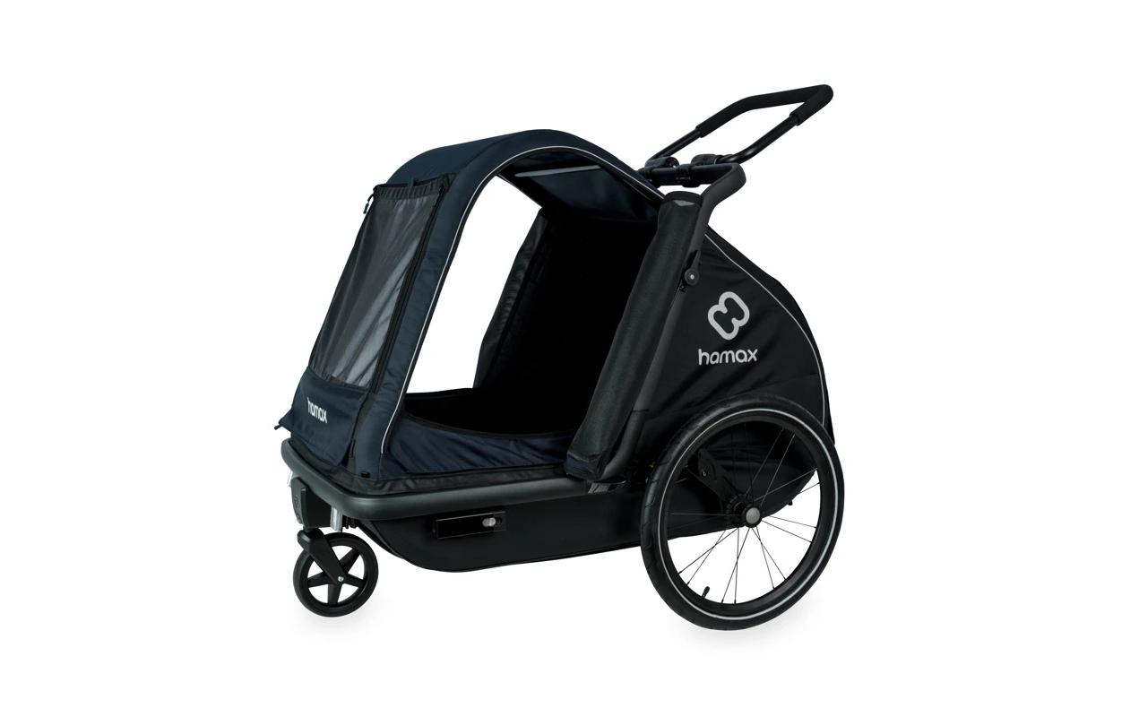 Hamax Veloanhänger Dog Trailer Pluto L für Hunde bis 45 kg