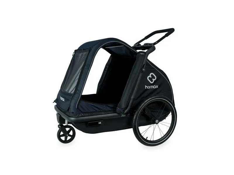 Hamax Veloanhänger Dog Trailer Pluto L für Hunde bis 45 kg