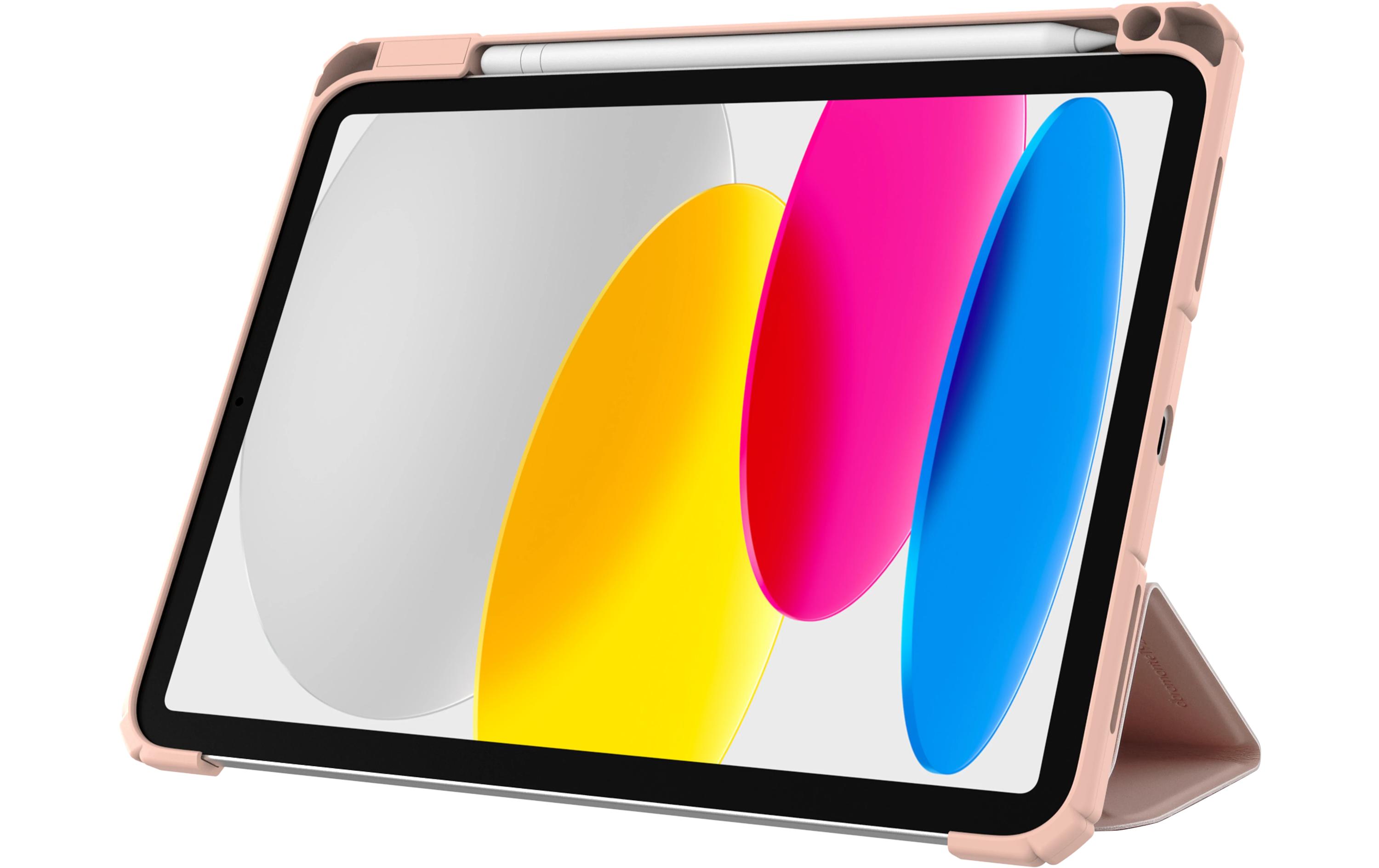 dbramante1928 Tablet Book Cover London iPad 10.9 (10th Gen) Pink Sand